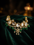 Emeralds kundan choker set